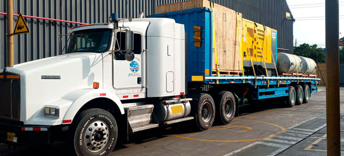 Transporte de carga en Santiago y Regiones