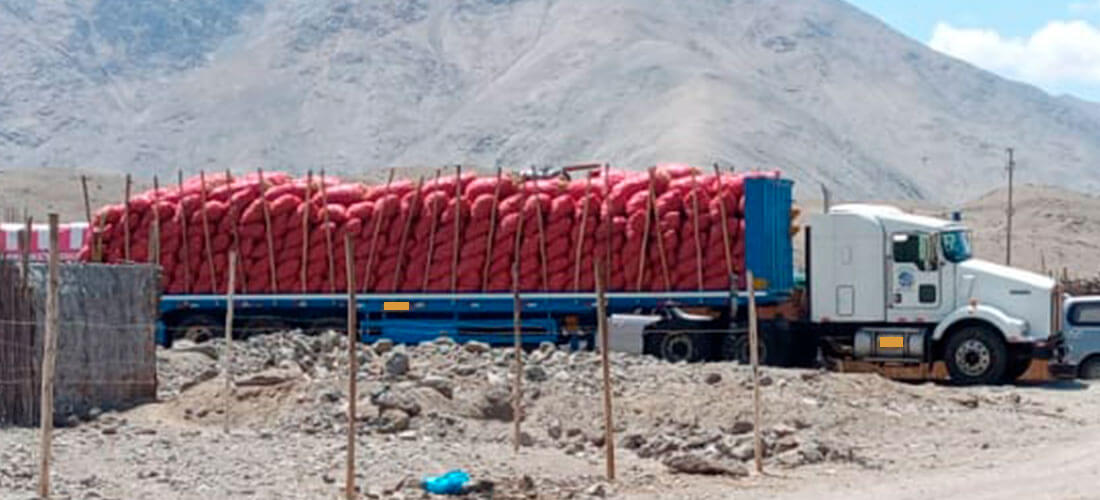 Transporte de carga en Santiago y Regiones