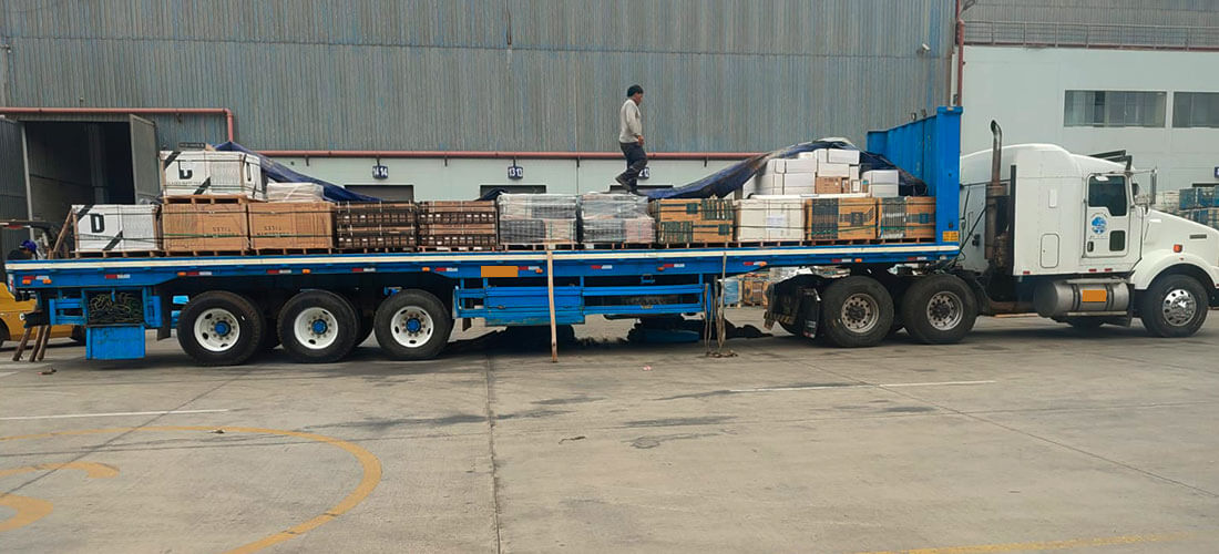 Transporte de carga en Santiago y Regiones